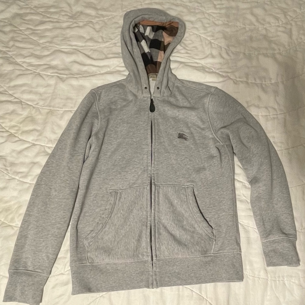 Mens Burberry Zipup